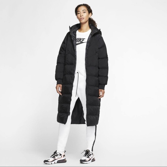 Nike Down-Fill City Long Length Winter Puffer Parka - Picture 9 of 10